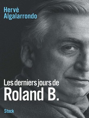 cover image of Les derniers jours de Roland B
